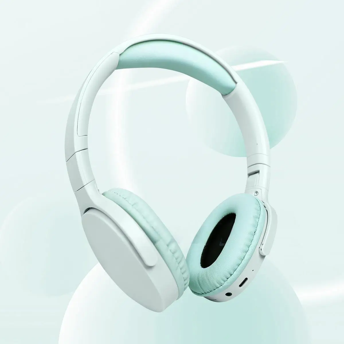 Auriculares inalámbricos Bluetooth de moda, sobre la oreja, graves profundos, estéreo deportivo, alta fidelidad, batería de larga duración, universales
