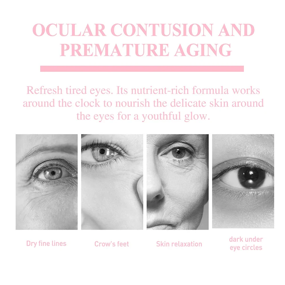 Крем для кожи вокруг глаз, от морщин, темных кругов и мешков