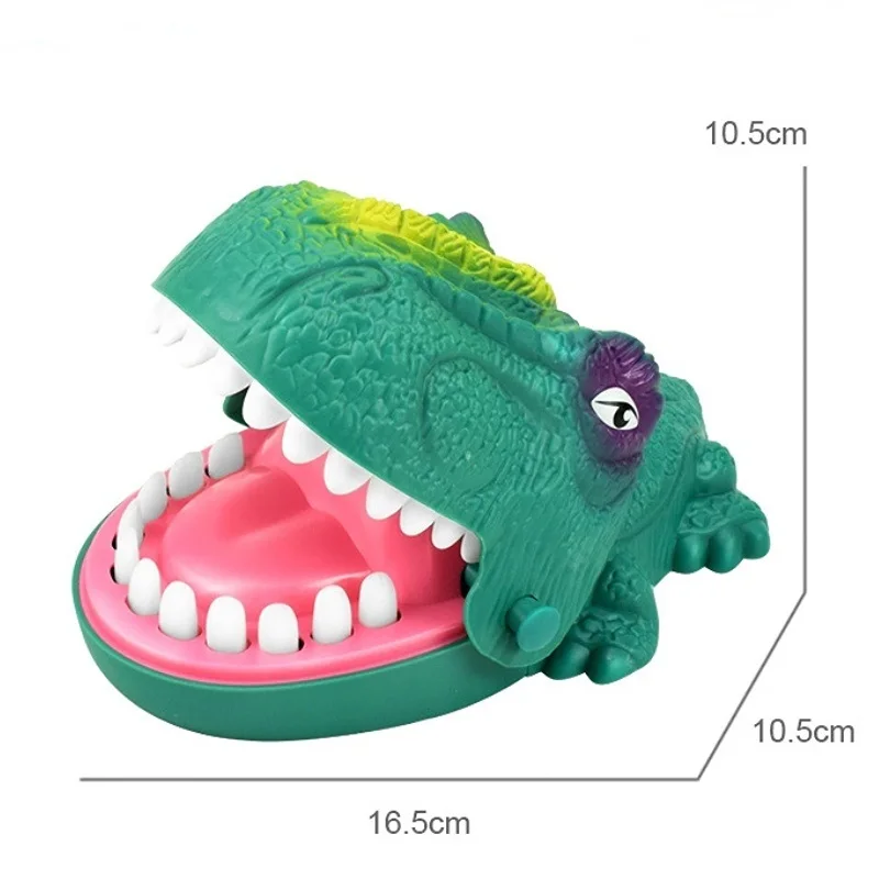 Novelty Funny Toys Crocodile Dinosaur Biting Hand Game Desktop Party Multiplayer Trick Game Interactive Decompression Toy Gift