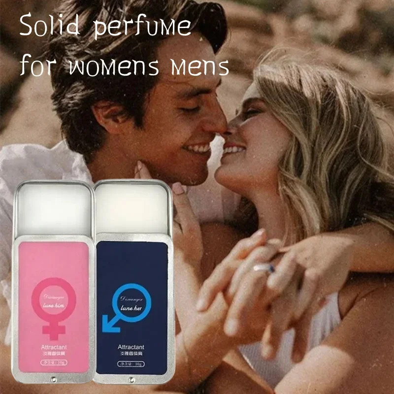 Parfum baume solide femme corps phéromone longue durée parfum léger parfum solide Portable