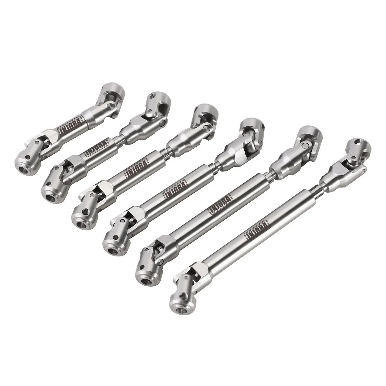 INJORA Thép Nặng Nhiệm Vụ Trục Ổ Đĩa Cho 1/10 RC Xe Bánh Xích Trục SCX10 90046 AXI03007 TRX4 Redcat Gen8