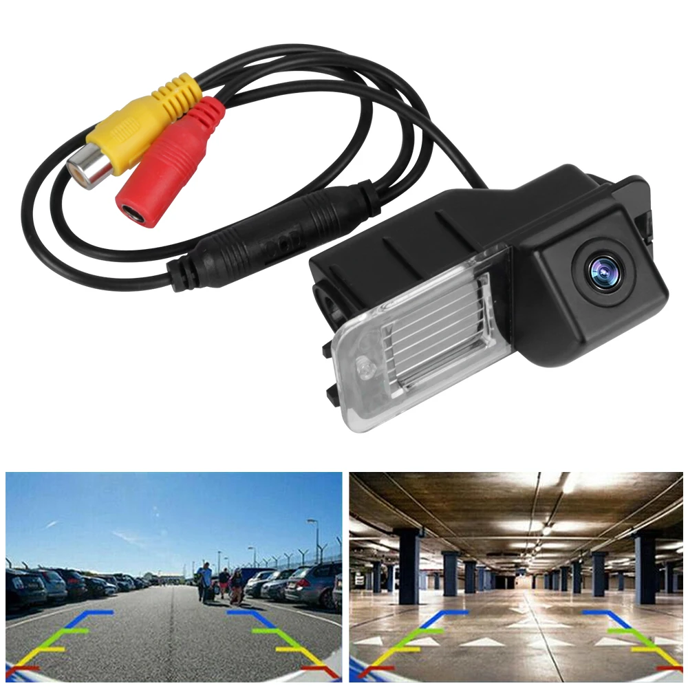 12 V Auto-Rückfahrkamera PDC Parktronic Rückfahr-Nachtsicht 170 °   Winkelzubehör für VW POLO Golf4 Passat B7 CC Volkswagen