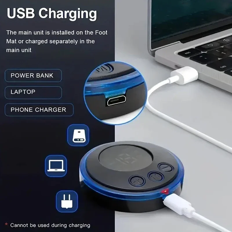 電気鍼灸マット,充電式USBマット,血液循環を改善し,フットセラピーをリラックスさせます