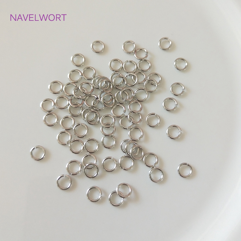 Multi Size 14K/18K Vergulde Open Ringetje Verbindingsringen Voor Sieraden Maken Benodigdheden Messing Split Ringen Sieraden Accessoires