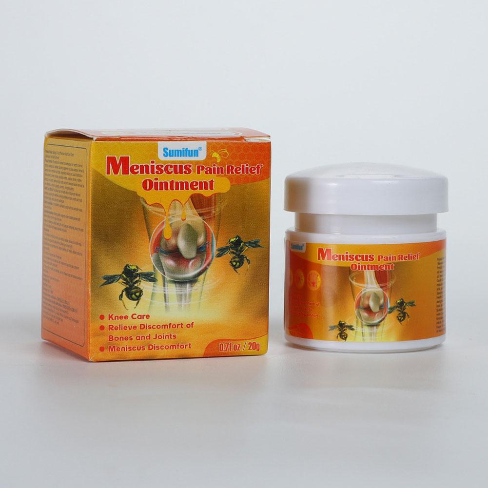 5PCS/lot Bee Knee Pain Relief Cream Meniscus Sprain Medical Plaster Arthritis Rheumatoid Joints Analgesic Ointment Support Care