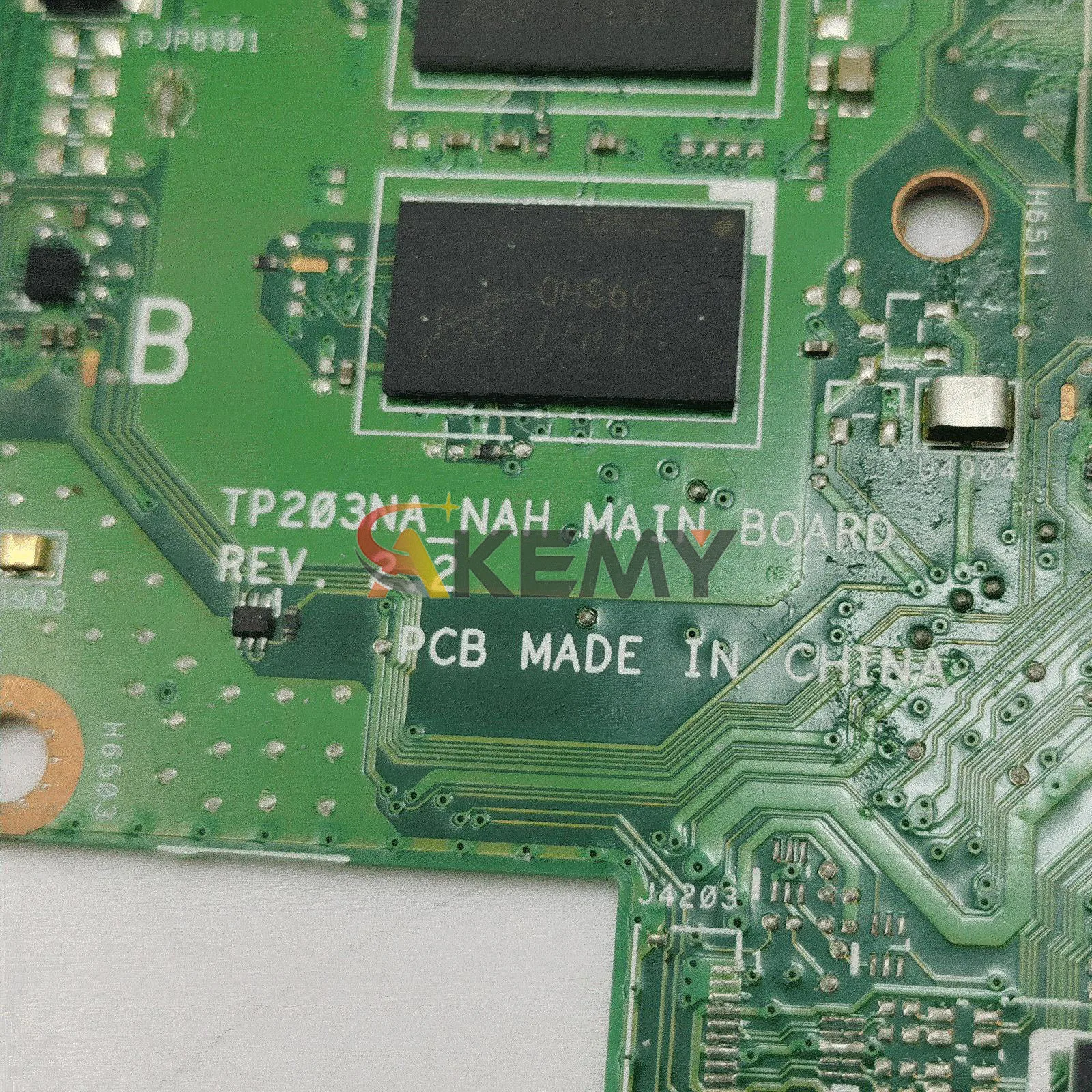 TP203NA Motherboard Laptop untuk ASUS VivoBook Flip TP203NAS TP203NA TP203N TP203NAH Mainboard dengan CPU Celeron 100% Tes OK Stk