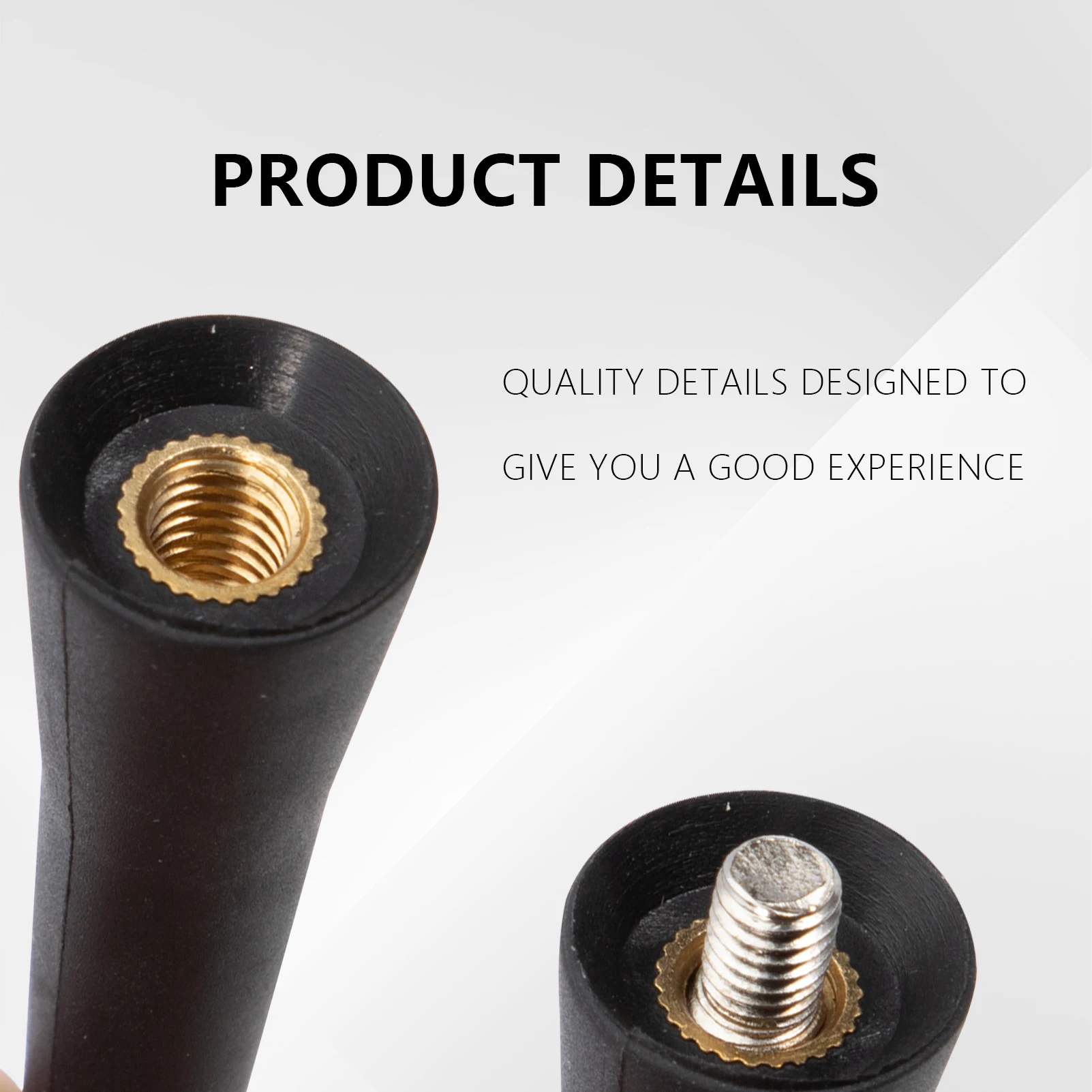 Forte montagem no telhado de rádio fm am dab preto 6.5cm comprimento auto universal com parafusos antena do carro mini acessórios curtos do veículo