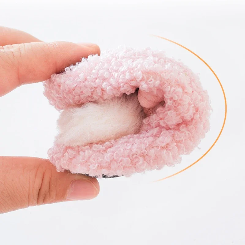 漫画ウサギのベビーフロアソックス子供ぬいぐるみスリッパ幼児暖かい靴子供ソフトノンスリップ Prewalkers 屋内ホームスリッパ