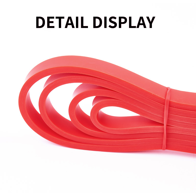 Faixa elástica resistente do exercício da faixa da resistência do látex para a força do esporte pull up assist banda treino pilates equipamentos de fitness