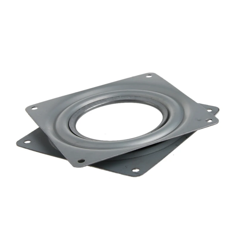 2025 New Square Bearing Swivel Plate Lazy Susan Turntable 3"/4"/6" TV Rack Desk Tool