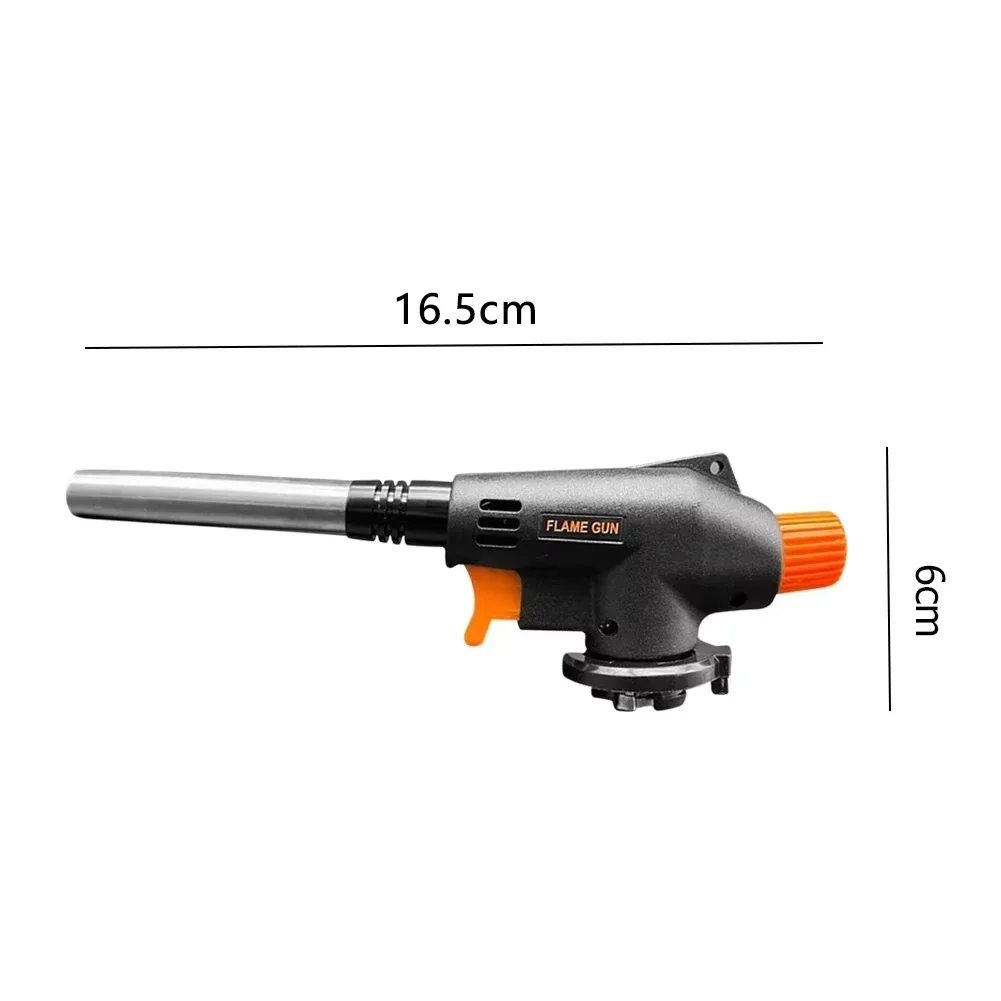 Welding Gas Burner Flame Torch Gas Torch Ignition BBQ Cooking Camping Ignition Flamethrower Outdoor Camping Tool