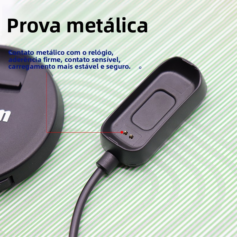 Relógio de Pulso Masculino Suile com Pulseira de TPU e Caixa de ABS, Edição Limitada, com Carregamento por Cabo, Movimento de...