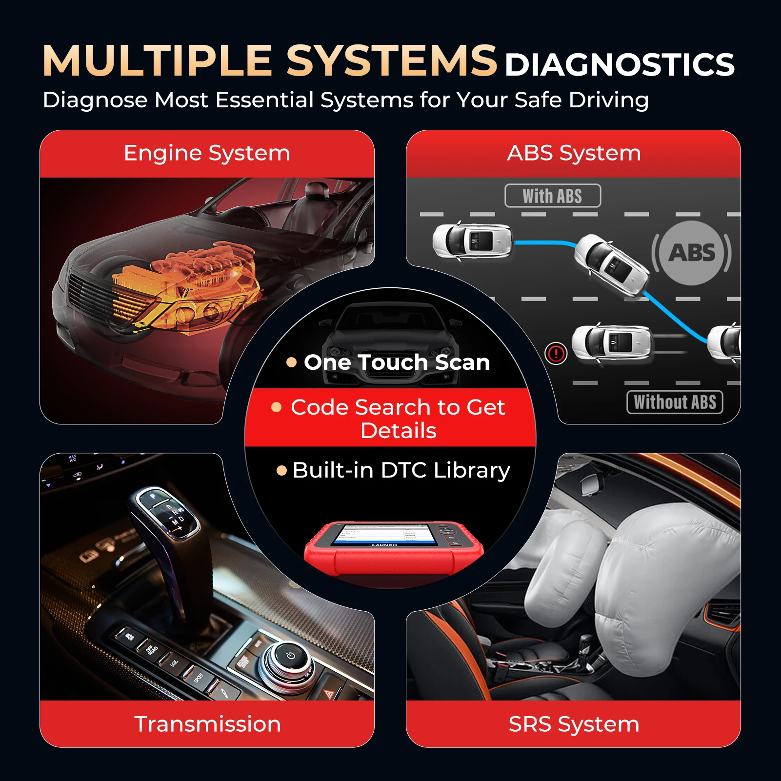 Neue Ankunft LAUNCH CRP129X V2.0 OBD2 Scanner DIY Code Reader Auto Scan Tool Autoscanner Automotive Diagnose Werkzeuge Diagnose