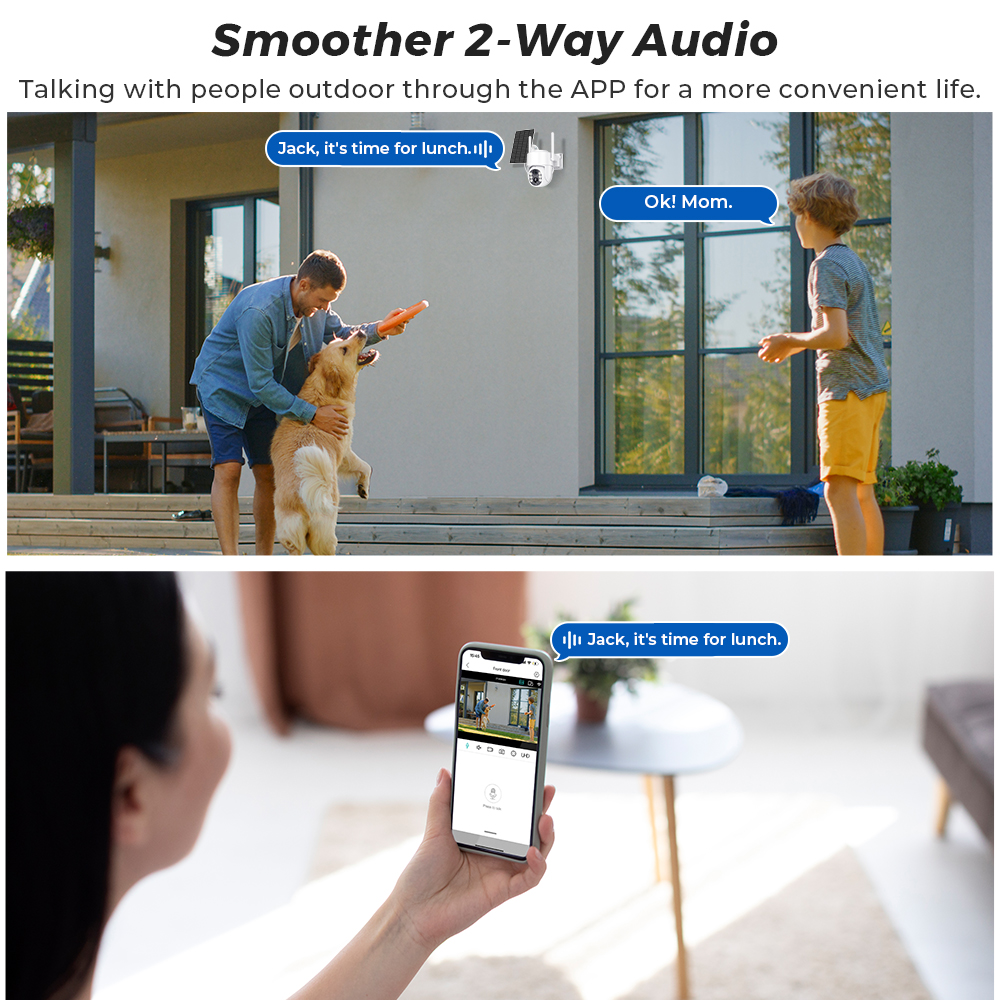 Besder wifi câmera ptz ao ar livre sem fio solar ipcamera 4mp hd bateria embutida câmera de vigilância de vídeo longo tempo de espera icsee