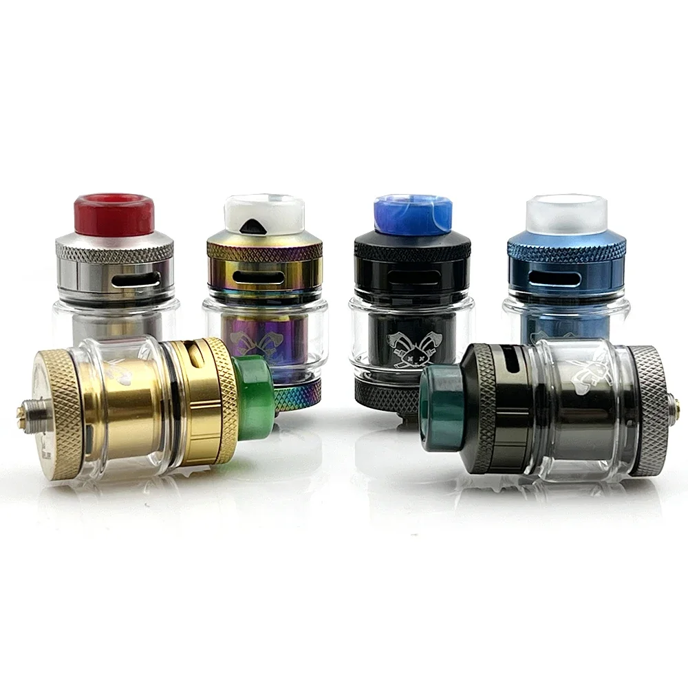 Vmiss Dead Rabbit RTA Tankzerstäuber 25 mm RTA 2 ml/4,5 ml Single Coil Dual Coils Wiederaufbaubar ZEUS X RTA