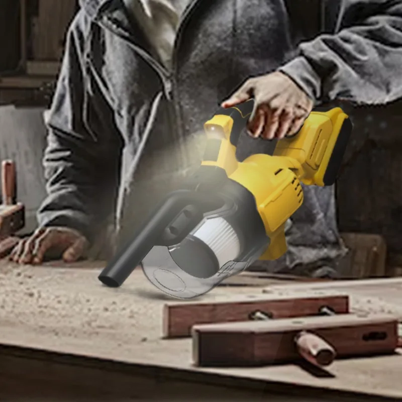 ハンドヘルド掃除機 2 個フィルター付き電気コードレス掃除機家庭用車ペットの毛クリーン DeWalt 20V バッテリー用