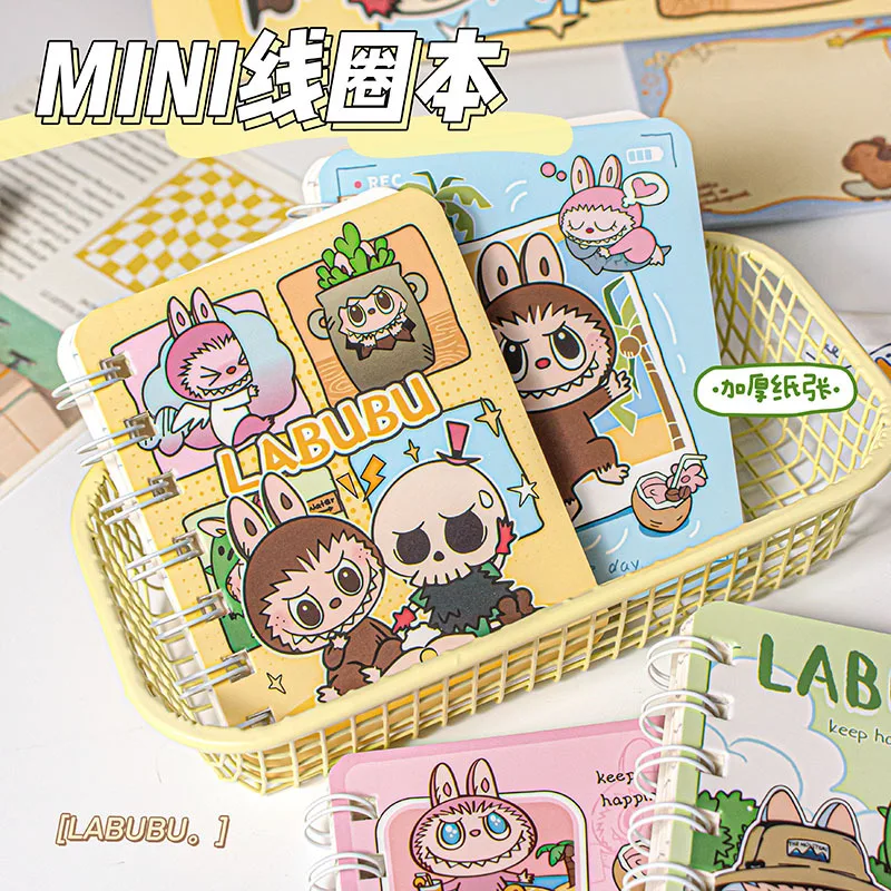 12 Pcs A7 Rollover Coil Book Student Small Notebooks Diary Portable Office Notepad  Back To School
