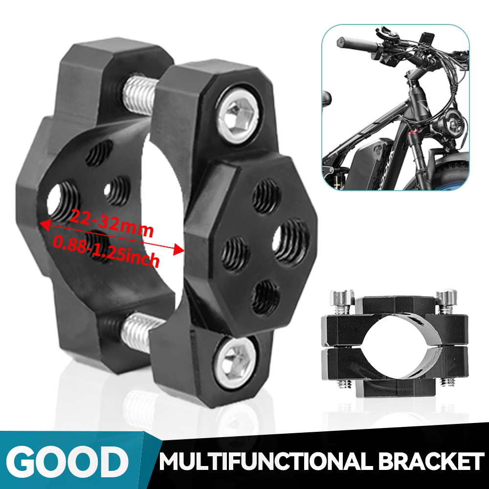 22-32mm Motorfiets Vork Buis Stuur Bumper Beugel Mount Klem Houder Voor LED Spotlight Mistlampen Motobike accessoires
