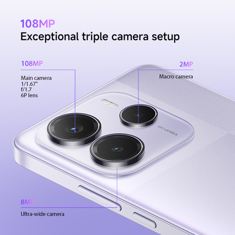 [World Premiere] Xiaomi Redmi Note 14 5G Global Version NFC Smartphone MTK Dimensity 7025-Ultra 108MP Camera 45W Turbo Charging