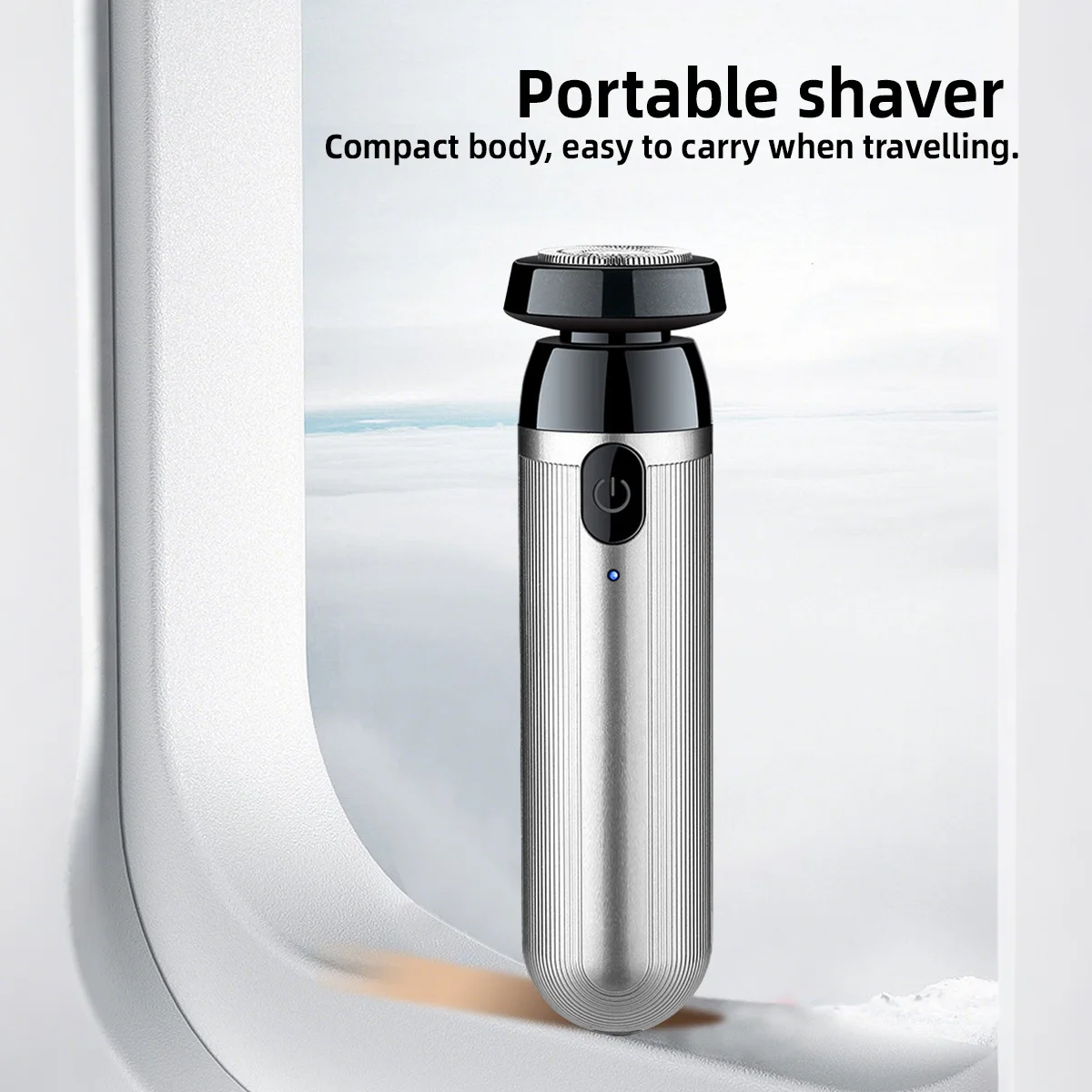 Low Frequency High Speed Mini Electric Shaver Rechargeable Portable One-Step Disassembly Easy Cleaning Efficient Fast Shaving
