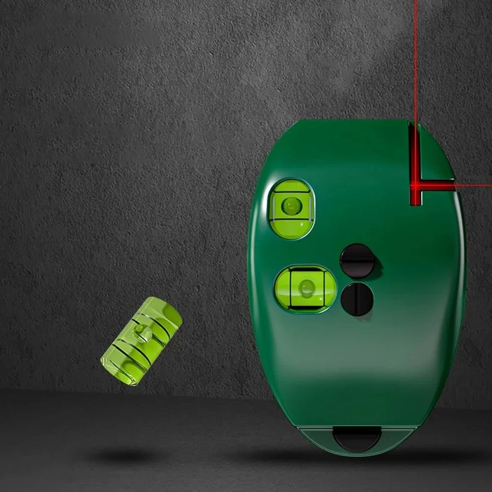 90 Degree Laser Level Electronic Infrared Line Level High Precision Long Distance Wall Level Tool Battery Powered Portable Measu