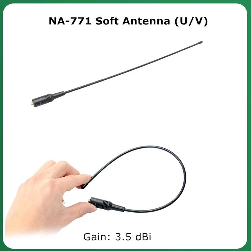 1/2/5 PCS Na771 Antenne Nagoya High Gain Antennes VHF/UHF SMA Vrouwelijke Voor Quansheng UV-K5 UV-K6 DM-1701 UV-21 UV-17