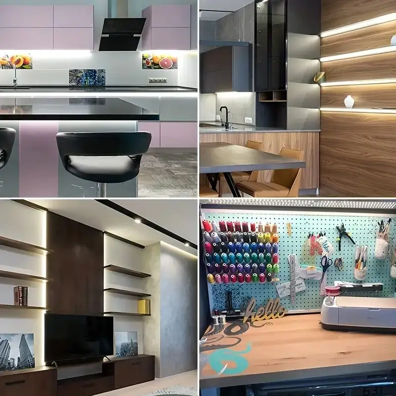 Luzes LED Strip para Quarto e Cozinha, Decoração Fantasia, Lâmpada de Backlight, Impermeável, USB, Fada, Natal, 2835, 5V