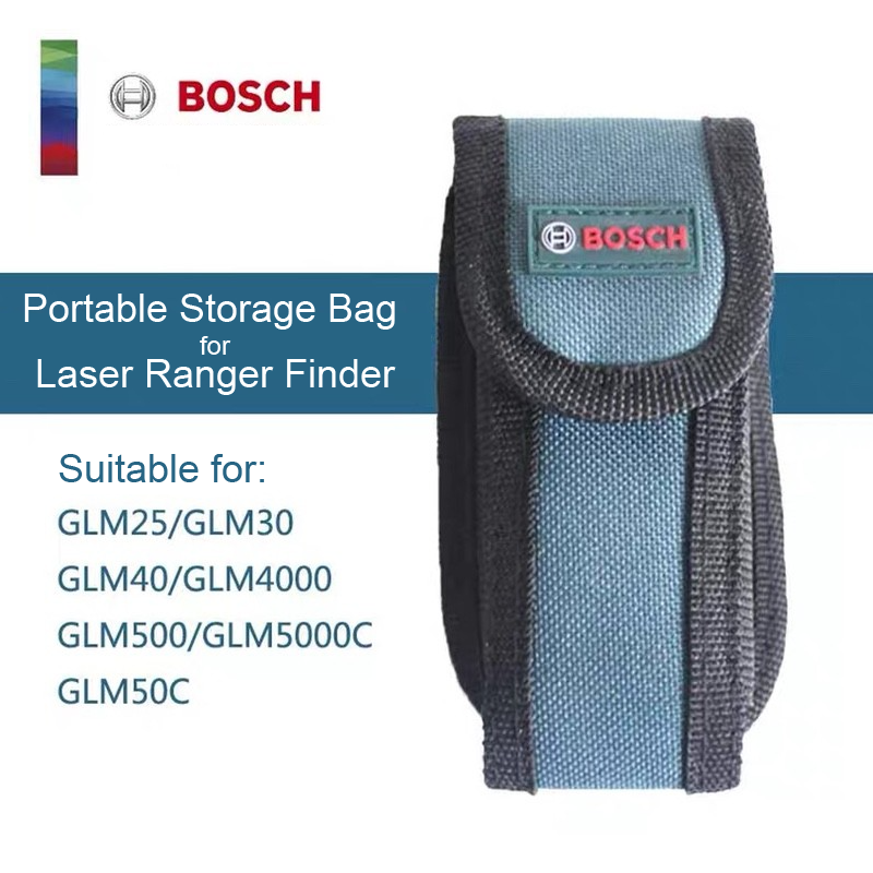 Bosch GLM30 Canvas Bag Dust Nylon Protective Cover for Laser Rangefinder GLM 25/30/40/4000/50C/500C Series Distance Meter Levels