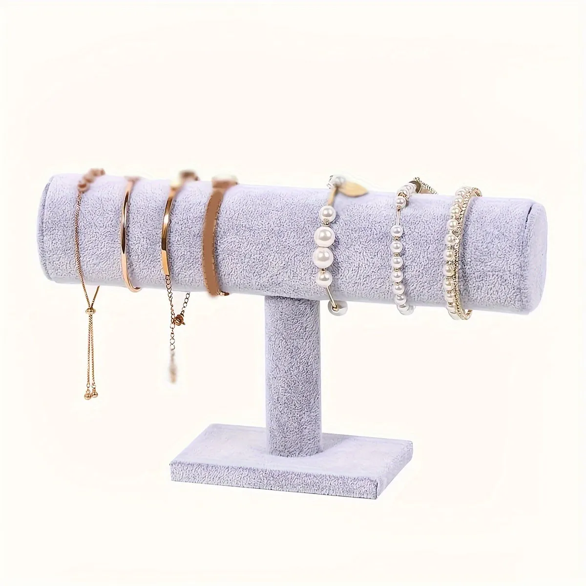 1pc T-shaped bracelet stand, bracelet and necklace display stand, watch storage stand, desktop vertical jewelry stand