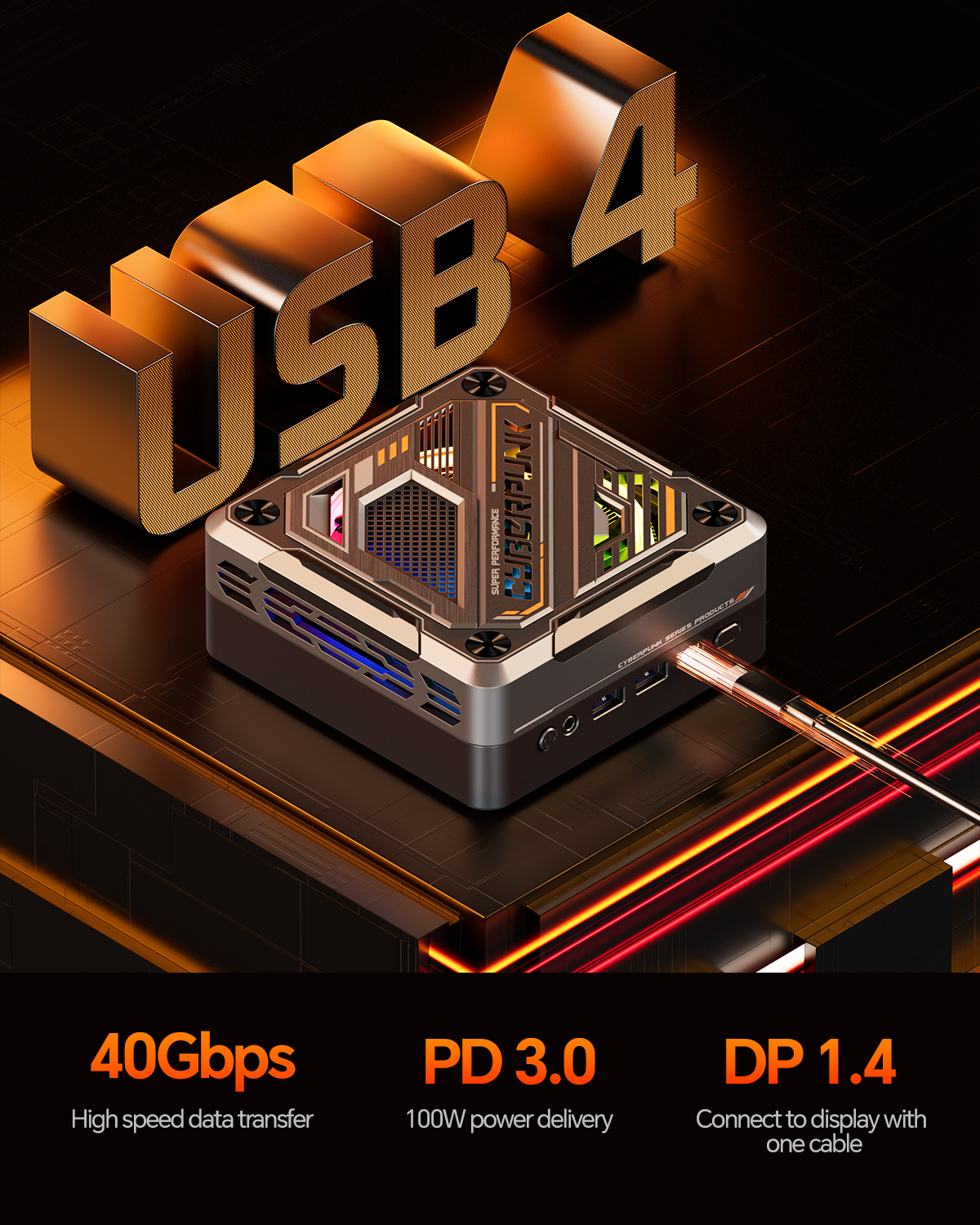 AOOSTAR Mini PC Ryzen 7 8845HS/7840HS DDR5 5600Mhz PCIe4.0 SSD Gaming Desktop Computer 2.5G+1G LAN Windows 11 pro