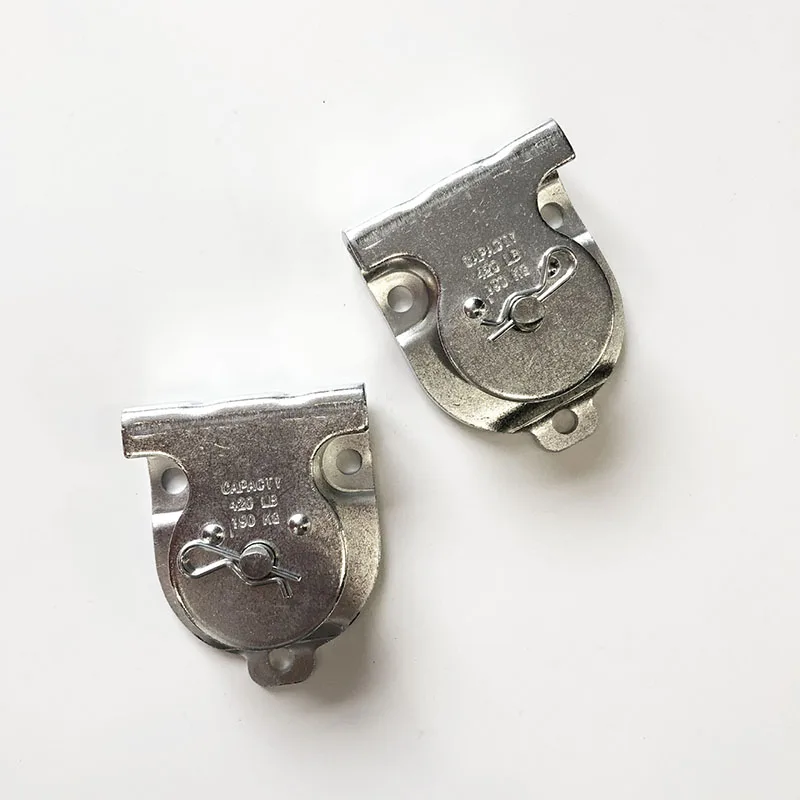 2 Chiếc Cố Định Hướng Đơn Bánh Xe Xoay Nâng Dây Ròng Rọc Khối Thể Thao Ngoài Trời Hoisting Ròng Rọc Dây Ròng Rọc