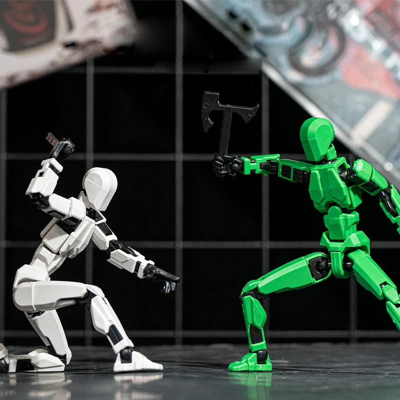 関節式人形の形をしたアクションフィギュア3D印刷されたマルチジョイントを備えた3D印刷の関節式人形