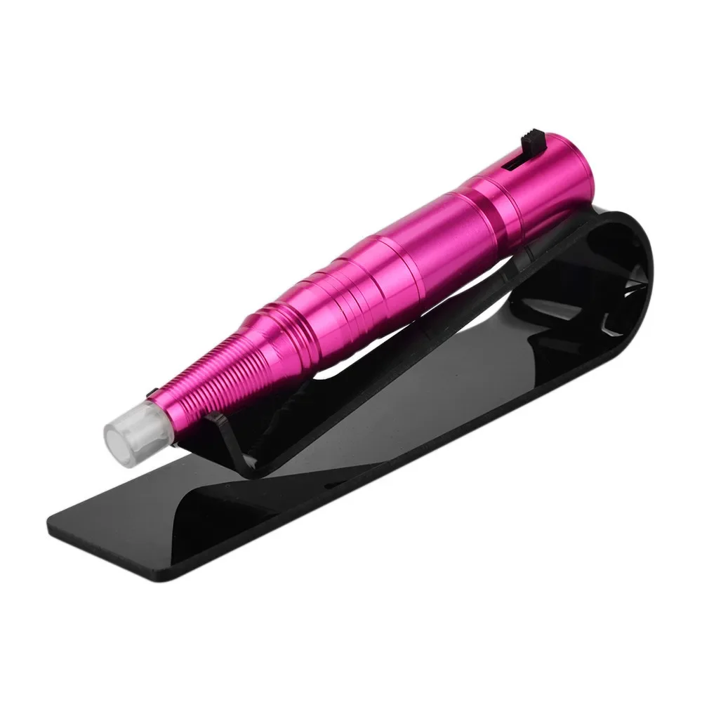 Acryl Tattoo Maschine Stift Halter Permanent Tablett Unterstützung Rahmen Make-Up Zubehör Organizer Display Halterung Stehen Hohe Qualität