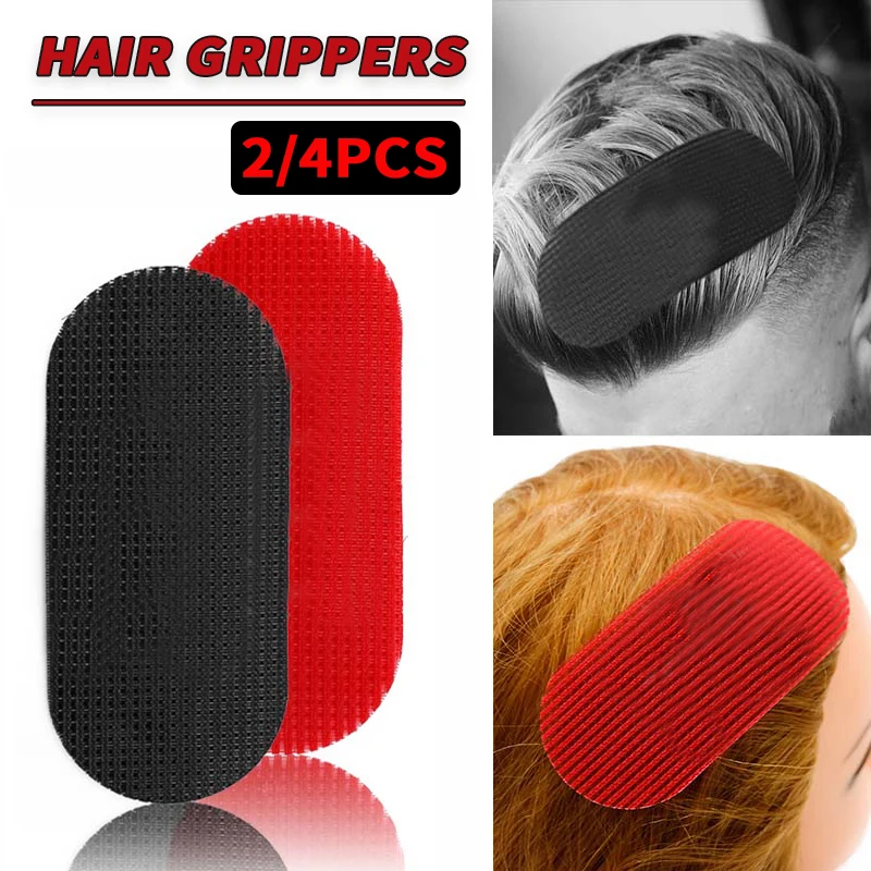 2/4 STUKS Haar Grijper Sticker Kappers Magic Nylon Kapper Grijpers Heren Olie Hoofd Haar Tapes Salon Snijden Styling accessoires