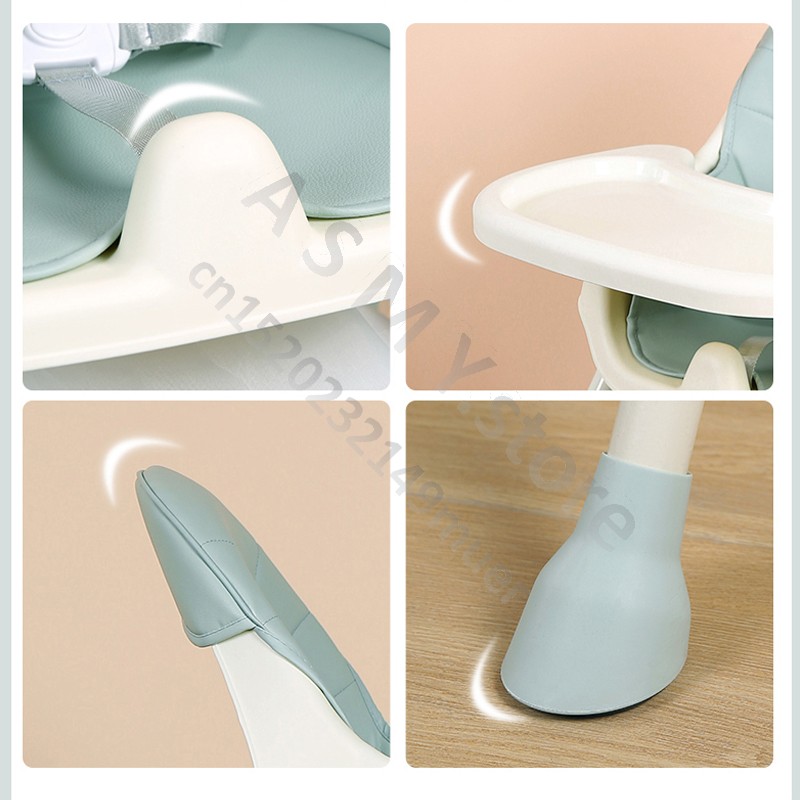 Elevador multifuncional para bebé, silla de mesa de comedor para aprender a sentarse en casa, silla de comedor para niños, asiento plegable para comer para bebé