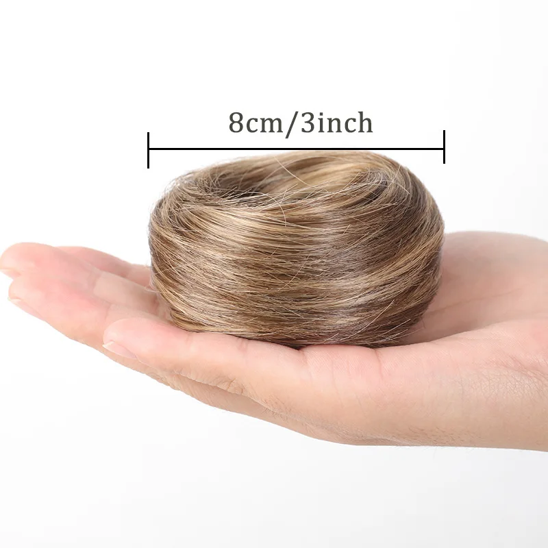 Synthetisch Elegant Rommelig Krullend Elastisch Elastiekje Golf Chignon Paardenstaart Haarverlenging Haar Pluizig Gemakkelijk te stijl Geschikt