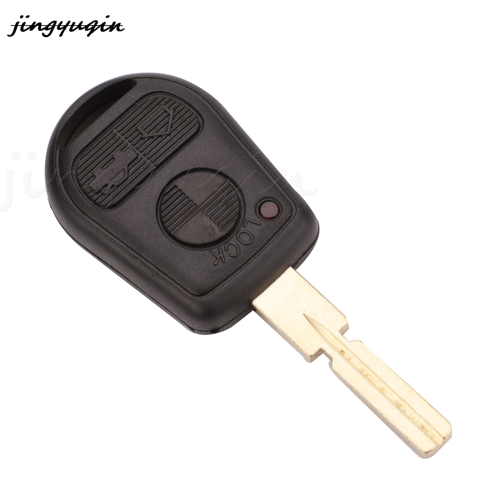 Jingyuqin-llave remota de coche de 3 botones, Chip ID44 PCF7935 de 315/433Mhz para BMW Z3 E31 E32 E34 E36 E38 E39 E46 Z3i HU58/HU92