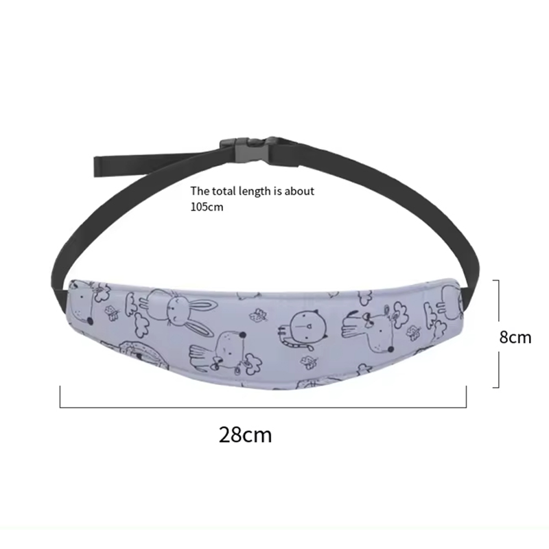 PANGDUBE-Car Seat Head Support para Crianças, Posicionador do Sono para Carrinho, Cat Safety Seat, Baby Head Support, Cinto de Proteção