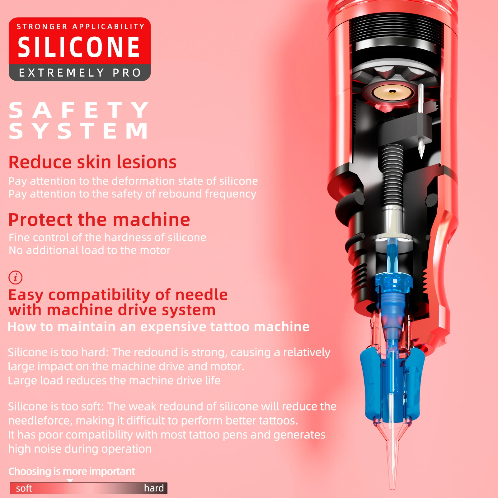 POSEIDON 20 piezas RS RL RM M1 cartucho de tatuaje aguja desechable esterilizado cartuchos de tatuaje de seguridad aguja 20 unids/lote