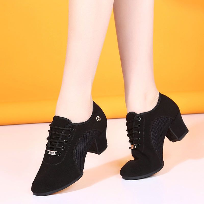 Frauen tanzen Schuhe Jazz Latin Ballsaal Salsa Tanz schuh High Heels Damen üben Training moderne beliebte Turnschuhe weiblich