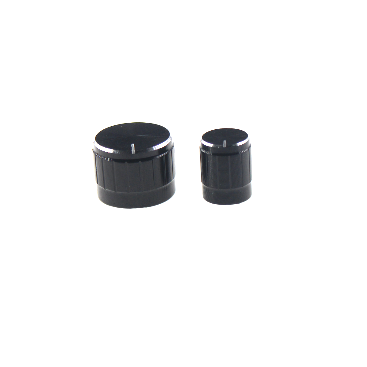 5PCS aluminum alloy knob hat 23*17/21*17/16.5*15mm inner hole diameter 6 mm amplifier audio aluminum alloy knob