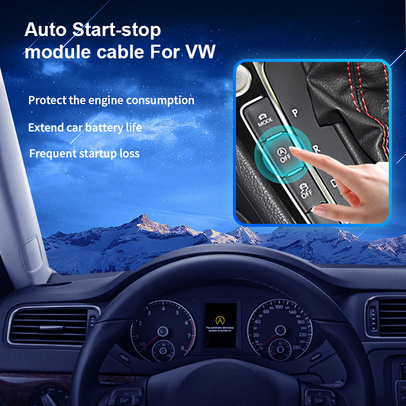 Cho VW Golf 7 7.5 Passat B8 Tự Động Khởi Động Và Dừng Động Cơ Tắt Điều Khiển Thiết Bị Cảm Biến Cắm Ngừng Hủy Bỏ Cho VW Xe Miễn Phí Vận Chuyển