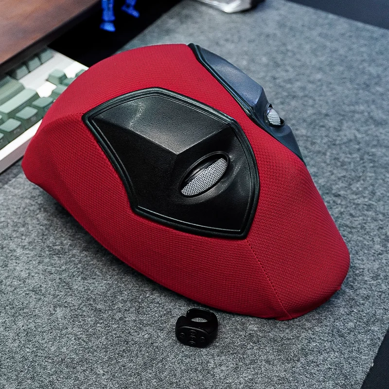 Mascara Deadpool Mobile Eye Elektronische Deadpool Desktop Dekoration 1:1 Fernbedienung Cosplay Modell Maske Erwachsene Kinder Geschenk