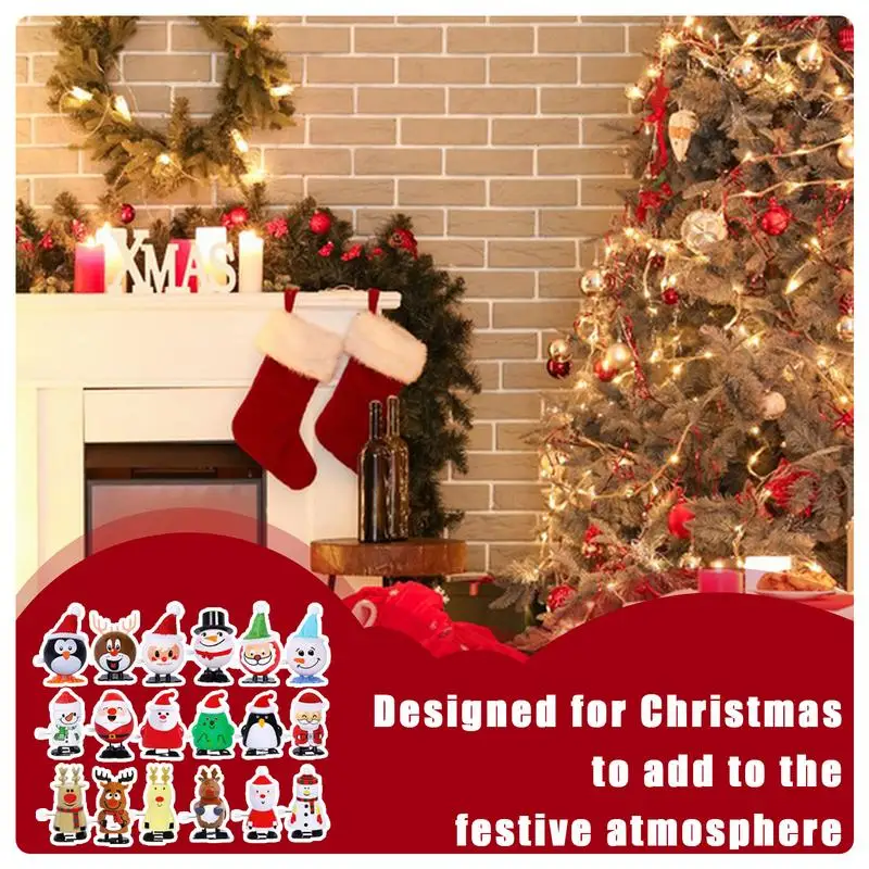 クリスマスのおもちゃの品揃え、面白いインタラクティブなおもちゃ、グッディバッグフィラー、パーティーの記念品、18個
