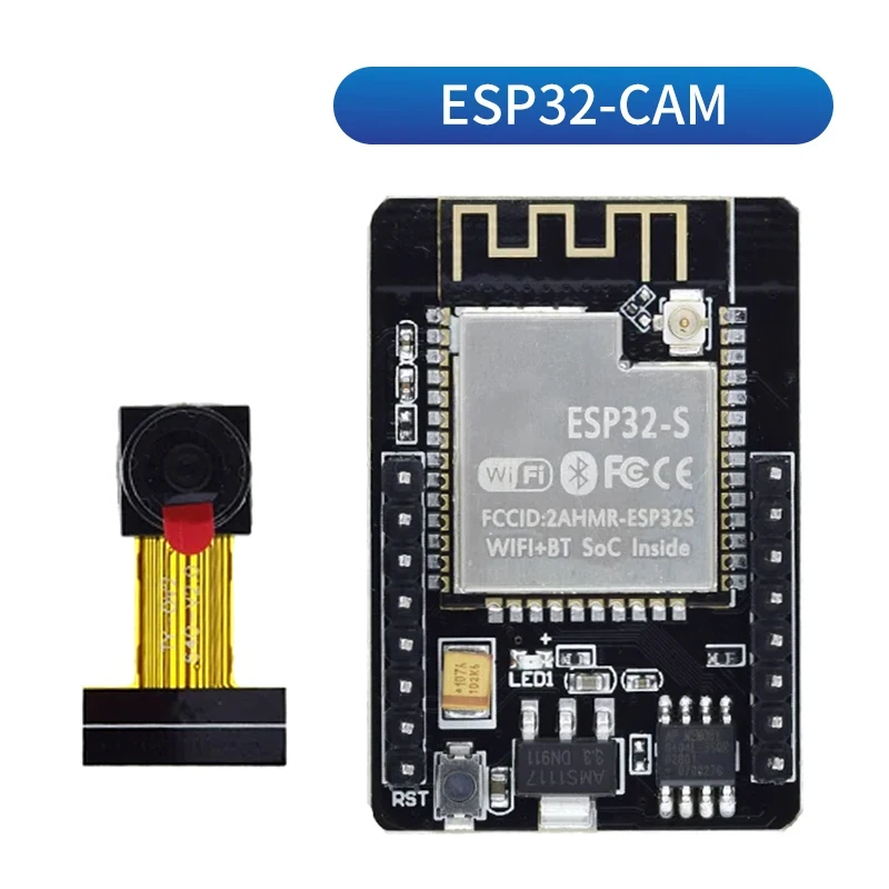 ESP32-CAM WiFi модуль 2,4G антенна ESP32 последовательный порт к WiFi ESP32 CAM макетная плата 5 В Bluetooth с модулем камеры OV2640 DIY