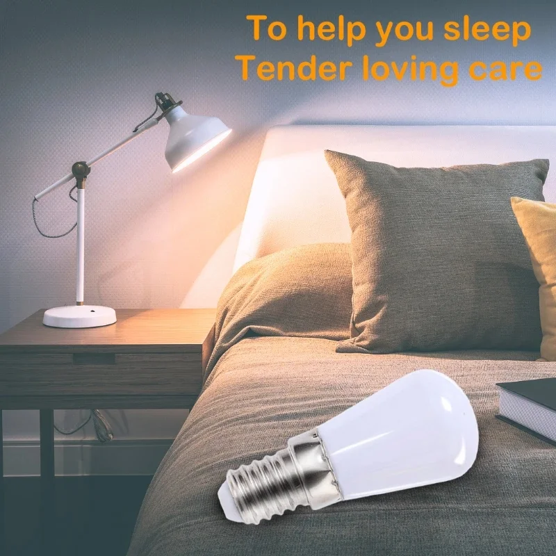 5/1PCS LED Refrigerator Lamp E14 Light Bulb 220V LED Refrigerator Lamp Screw Bulb for Refrigerator Display Cabinet Home Lighting
