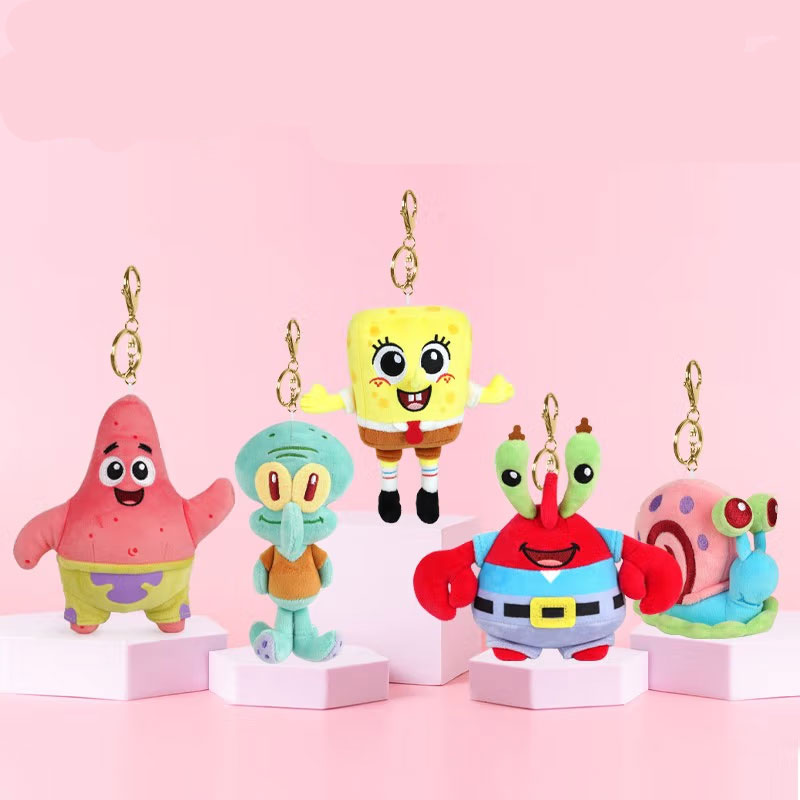 Anime Spongebob Squarepants Patrick Star Squidward Eugene H. Krabs Gary Kawaii Cartoon Knuffels Verjaardagscadeau Voor Kinderen