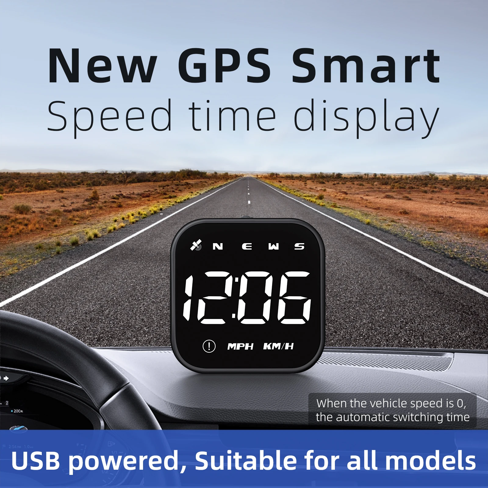 G4 Head Up Display LED Auto Tacho Smart Digital Alarm Erinnerung GPS Für HUD Auto Zubehör für Alle Auto G4S Head Up Meter