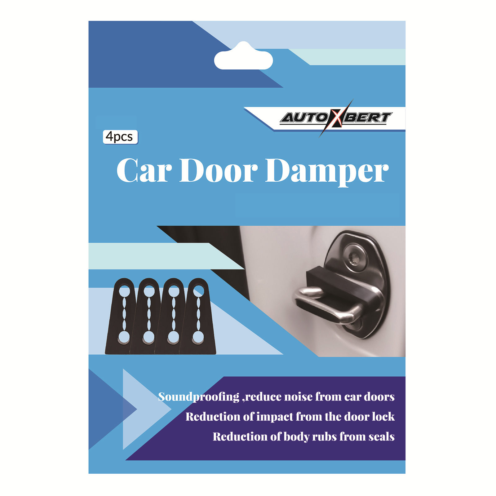 Door Lock Buffer Damper For Toyota Land Cruiser Prado J120 J150 Soundproof Insulation Quiet Deaf Creaking Noise Seal Stopper