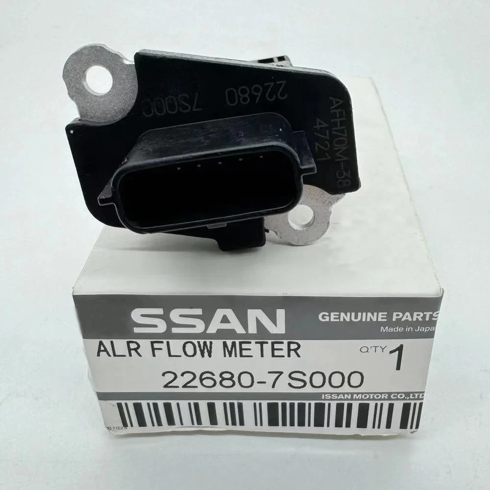 22680-7S000 226807 Medidor de sensor de fluxo de ar maciço S00A MAF 13800-66J00 para N-issan Sukuki Grand 1380066 J00 MAF0031 226807 S000 Original